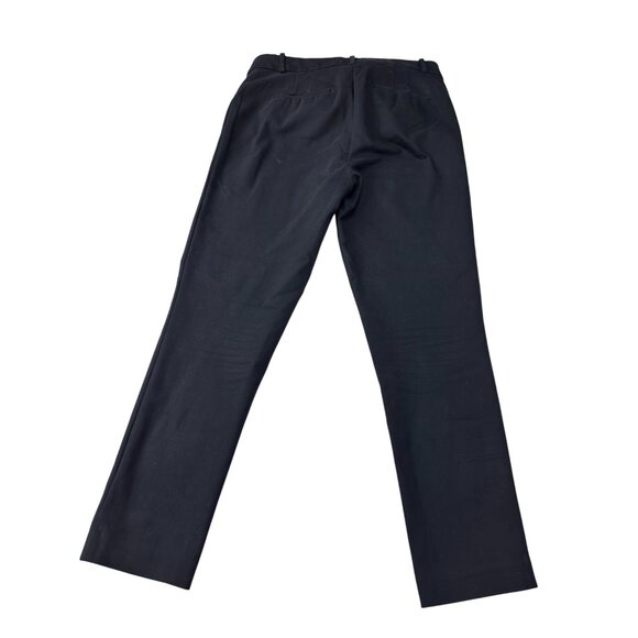 Loft Womens Black High Waist Skinny Pants Size 8 Cotton Blend - Picture 2 of 12